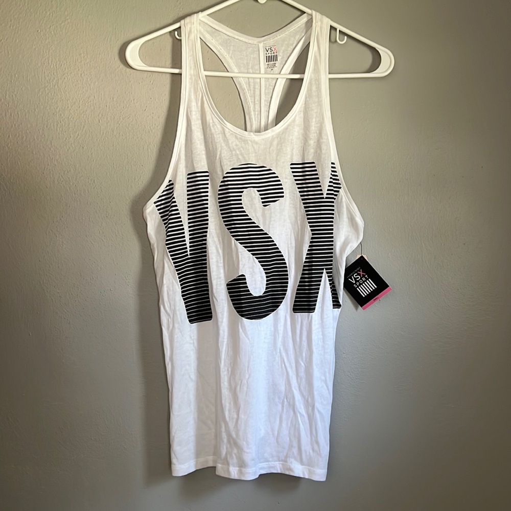 Victoria’s Secret VSX Sport white tank